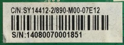 MAIN PARA TV SEIKI / NUMERO DE PARTE SY-14412-2 / SY14412-2 / 890-M00-07E12 / ST6308RTU-A1 / PANEL LSC320PUWTH / MODELO SE32HY19T - Imagen 2