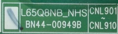 LED DRIVER PARA TV SAMSUNG QLED / NUMERO DE PARTE BN4400949B / BN44-00949B / L65Q8NB_NHS / PANEL CY-TN065FLLV3H / MODELO QN65Q8 / QN65Q8FNBFXZA FA02 / ((NOTA IMPORTANTE:CHECAR QUE EL PANEL Y MODELO QUE CORRESPONDA CON SU TV)) - Imagen 2