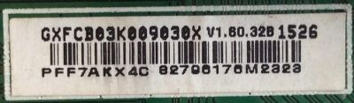 MAIN PARA TV VIZIO / NUMERO DE PARTE XFCB03K009 / 715G7126-M02-000-004K / 715G7126-M01-000-004T / GXFCB03K009 / PARTE SUSTITUTA XFCB02K0280 / 756TXFCB02K0280 / PANEL TPT500J1-HVN07.U REV:S600E / MODELO E50-C1 / E50-C1 LTCWSK / E50-C1 LTMWS - Imagen 2
