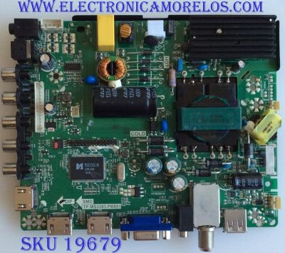 MAIN / FUENTE / (COMBO) / 34011694 / B140041661 /TP.MS3393.PB851 / PANEL V390HJ5-XCPE1 / MODELO ELEFW408