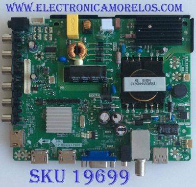 MAIN / FUENTE / (COMBO) / UPSTAR / C14030103 / TP.MS3393.PB851 / PANEL KM0315LDPH04-H03 / MODELO P032EWY