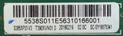 MAIN  FUENTE  (COMBO)  INSIGNIA  / 5538S011 / B16075341 / TP.MS3393.PB793 / PANEL T390XVN01.0 / MODELO NS-39D310NA17 - Imagen 3