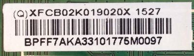 MAIN / VIZIO / 756TXFCB02K0190 / 715G7487-M01-001-004K / CBPFF7AKX1 / PANEL TPT315B5-WHBN0.K / MODELO E32H-C1 LTTUSJCR - Imagen 2