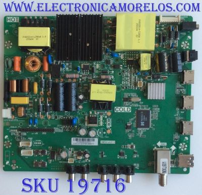 MAIN / FUENTE / (COMBO) / INSIGNIA / B15082906 / 3MS93AX13 / TP.MS3393.PC787 / PANEL LVF550CSDXE6V4 / 