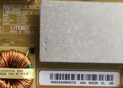 FUENTE DE PODER / VIZIO / 056.04245.6051 / PA-3241-1W / 056042456051G / MODELO P552UI-B2 - Imagen 2