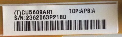 FUENTE DE PODER / INSIGNIA / CU5609AR1 / 715G5194-P02-W24-002M / A1301773131 / PANEL TPT390J1 -HVN01 REV:000J / MODELO NS-39E400NA14 - Imagen 2