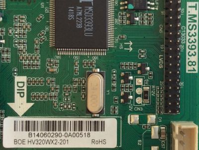 MAIN / JVC / B14060290 / T.MS3393.81 / 82-2000038 / PANEL HV320WX2-201 / MODELO LT-32DE74 AAB - Imagen 2