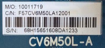TARJETA INTERFACE / WESTINGHOUSE / 10011719 / CV6M50L-A / F57CV6M50LA12001 / PANEL D500D-GG66-COX / MODELO WD50UC4300 - Imagen 2