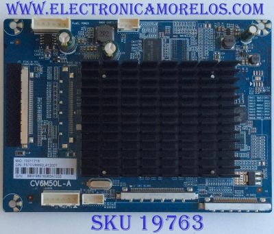 TARJETA INTERFACE / WESTINGHOUSE / 10011719 / CV6M50L-A / F57CV6M50LA12001 / PANEL D500D-GG66-COX / MODELO WD50UC4300