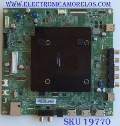MAIN / VIZIO / 756TXHCB0QK0010 / 715G7777-M02-B02-005T / (X)XHCB0QK001030X / BPRGTIKA2 / PANEL TPT500U1-QVN03.U REV:S001L / MODELO M50-E1 LTYWVTKT / LTMWVYAT