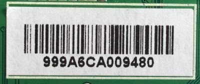MAIN / HITACHI / 999A6CA / JUC7.820.00121165 / KB6160 0SP606 / PANEL C550F15-E6-H / MODELO LE55A6R9A - Imagen 2