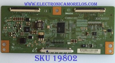 T-CON / PANASONIC / 45CM5BVAR / V390HJ-CE3 / 14111501 / 45CM5BVAR3448042Y00001 / PANEL V500HV1-LE6 / MODELO TH-50LRU70