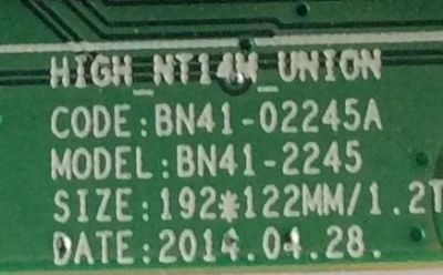 MAIN / SAMSUNG / BN94-12200B / BN97-12968N / BN41-02245A  / PANEL V236BJ1-LE2 /  - Imagen 2