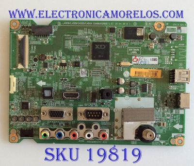 MAIN / LG / EBT63987101 / EAX66302806 / 61EBT000-00V4 / PANEL LC430EUE / MODELO 43LX340H-UA