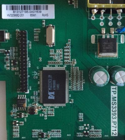 MAIN / FUENTE / (COMBO) / OCOSMO / B13127195 / TP.MS3393.P712 / HV320WX2-201 / T201312004 / PANEL CN32HB521 / MODELO E32 - Imagen 3