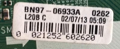 MAIN / SAMSUNG / BN94-05656J / BN97-06933A / BN41-018112A / PANEL LTJ550HW08-V / MODELO UN55ES6500FXZA TS01 / (NOTA  IMPORTANTE BALUM DAÑADO) - Imagen 3