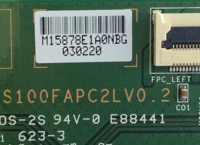 T-CON / SAMSUNG / BN81-05875A / S100FAPC2LV0.2 / 15878E / PANEL LTF320HN01-V05 / MODELOS LC-32G82 / LN32D550K1FXZA - Imagen 2