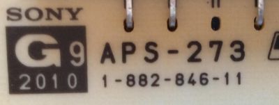 FUENTE DE PODER PARA TV SONY / NUMERO DE PARTE 147425711 / APS-273 / APS-274(CH) / 1-474-257-11 / 1-882-846-12 / PARTE SUSTITUTA 1-474-257-12 / PANEL LTW460HQ02 / MODELOS KDL-55NX810 / KDL-46NX711 / KDL-46NX810 - Imagen 3
