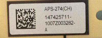 FUENTE DE PODER PARA TV SONY / NUMERO DE PARTE 147425711 / APS-273 / APS-274(CH) / 1-474-257-11 / 1-882-846-12 / PARTE SUSTITUTA 1-474-257-12 / PANEL LTW460HQ02 / MODELOS KDL-55NX810 / KDL-46NX711 / KDL-46NX810 - Imagen 2