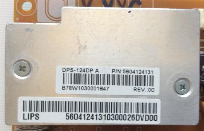 FUENTE DE PODER / INSIGNIA / 56.04124.131 / 2950251906 / DPS-124DPA / PANEL T315AW05 / MODELO NS-32E859A11 - Imagen 2