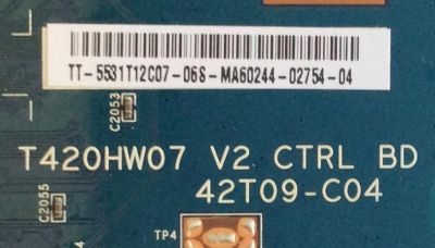 T-CON / INSIGNIA / 55.31T12.C07 / T420HW07 V2 / 42T09-C04 / PANEL'S T315JW05 V.2 / T315AW05 / MODELO NS-32E859A11 - Imagen 2