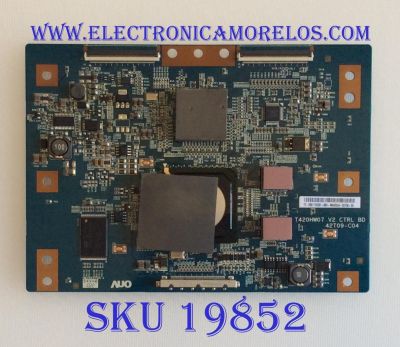 T-CON / INSIGNIA / 55.31T12.C07 / T420HW07 V2 / 42T09-C04 / PANEL'S T315JW05 V.2 / T315AW05 / MODELO NS-32E859A11
