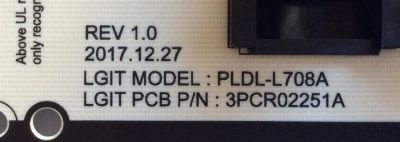 FUENTE DE PODER PARA TV LG / NUMERO DE PARTE EAY64888601 / PLDL-L708A / 64888601 / LGP86T-18U1 / 3PCR02251A / PANEL HC860DQF / MODELOS 86UK6570PUB / 86UK7570PUB / 86UM7570PUB / 86UM8070PUA / 86UM8070AUB - Imagen 3