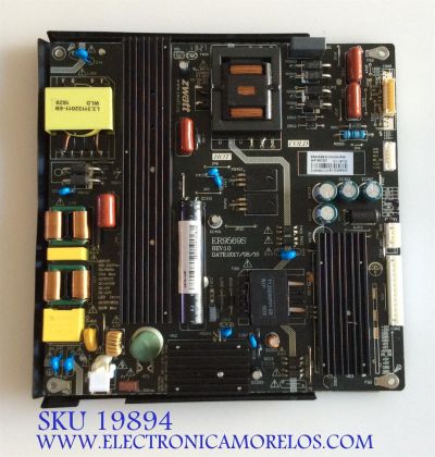 FUENTE DE PODER PARA TV RCA / NUMERO DE PARTE AE0050456 / ER9569S REV:1.0 / ER9569S-D-225300-P08 / PANEL HV650QUB-N90 / MODELO RNSMU6536