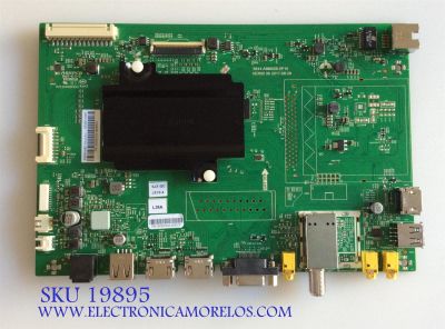 MAIN PARA TV RCA / NUMERO DE PARTE AE0011597 / 5844-A9M02B-0P10 VER00.06 / D65RWB714-U-A-I / PANEL HV650QUB-N90 / MODELOS RNSMU6536 / RNSMU5036