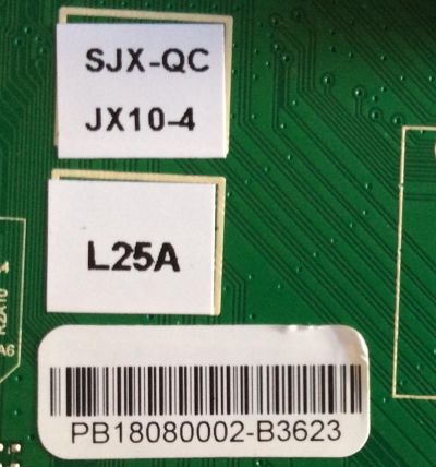 MAIN PARA TV RCA / NUMERO DE PARTE AE0011597 / 5844-A9M02B-0P10 VER00.06 / D65RWB714-U-A-I / PANEL HV650QUB-N90 / MODELOS RNSMU6536 / RNSMU5036 - Imagen 3