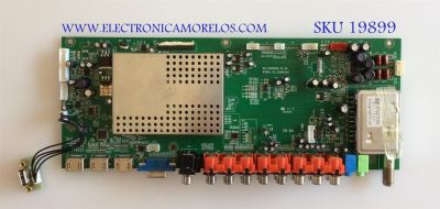 MAIN / ELEMENT TI10087-038 / 20-ASUS816-15-0X / RT816_V5_20100326 / 1.B.08.030000467 / RT816S / PANEL V315BH1-LH3 REV B1 / MODELOS ELEFW3916 / ELDFT321