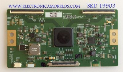 T-CON / LG 6871L-5402B / 6870C-0750A / 5402B / MODELOS  65UK6500AUA.AUSWLJR / 65UK6500AUA.BUSWLJR / 65UV340C-UB.AUSYLJR