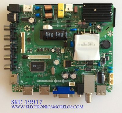 MAIN / FUENTE (COMBO) / ELEMENT K16041503 / TP.MS3393.PB801 / 20160426_143111 / SY16170 / 06NBX / PANEL T390XVN01.0 / MODELO ELEFW3916