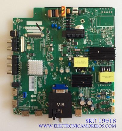 MAIN / FUENTE (COMBO) / SCEPTRE T201806228A / TP.MS3458.PC758 / C18076228 / KU-515R / PANEL V500DJ6-QE1 / MODELO W50 