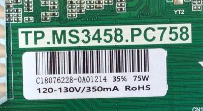 MAIN / FUENTE (COMBO) / SCEPTRE T201806228A / TP.MS3458.PC758 / C18076228 / KU-515R / PANEL V500DJ6-QE1 / MODELO W50  - Imagen 3