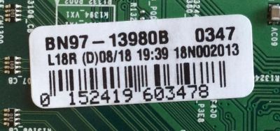 MAIN ORIGINAL PARA TV SAMSUNG / NUMERO DE PARTE BN94-12794B / BN41-02635A / BN97-13980B  / BN9412794B / PANEL CY-NN040HGLV4H / DISPLAY LSF400FN05-L05 / BN96-39233A / MODELO UN40NU7100FXZA / UN40NU7100FXZA FA01 / UN40NU7200FXZA - Imagen 3