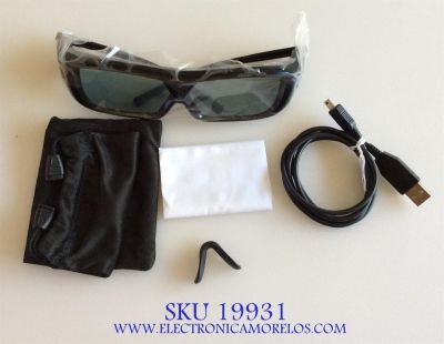 GAFAS ACTIVAS 3D / SHARP / KOPTLA004WJQZ / AN3DG20EL / AN-3DG20EL / B25E01949 / MODELOS LC-60C8470U / LC-60LE845U / LC-70C8470U / LC-90LE745U / PRO-60X5FD / PRO-70X5FD