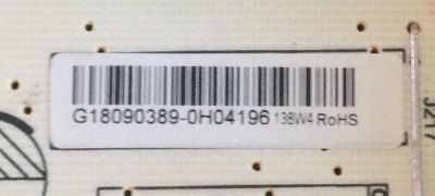 FUENTE DE PODER / POLAROID / 34022151 / PW.168W2.801 / G18090389 / MODELO 50T7U - Imagen 3