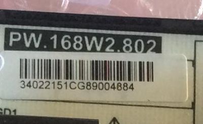 FUENTE DE PODER / POLAROID / 34022151 / PW.168W2.801 / G18090389 / MODELO 50T7U - Imagen 2