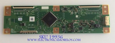 T-CON PARA TV VIZIO / NUMERO DE PARTE RUNTK0334FVZW / 1P-0171X00-40SB / RUNTK0334FV ZW / C-VE6W020043 / E253117 / PANEL SD600DUA-1 / MODELOS D60-F3 / D60-F3 LFTRXBKU / D60-F3 LFTRXBLU