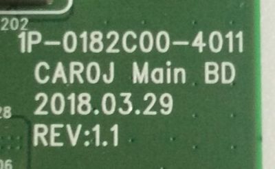 MAIN VIZIO / Y8388506S / 0170CAR0JE01M / 1P-0182C00-4011 / 506E / PANEL SD700DUA-1 / MODELOS D70-F3 LFTRXCLU D70-F3 LFTRXCLV - Imagen 2