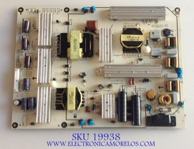 FUENTE DE PODER PARA TV VIZIO / NUMERO DE PARTE 09-70CAR0J0-00 / 1P-1181X00-1010 / 1P-117AX00-1010 / 09-70CAR0J0-01 / E301791 / PANEL SD600DUA-1 / MODELOS D60-F3 / D70-F3 / D60-F3 LFTRXBLU / D60-F3 LFTRXBKU / D70-F3 LFTRXCLV