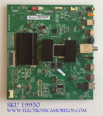 MAIN PARA TV TCL NUMERO DE PARTE 08-SS65CUN-OC404AA / 40-MST10M-MAH4HG / V8-ST10K01-LF1V1192 / PANEL LVU650NEBL / MODELO 65S513