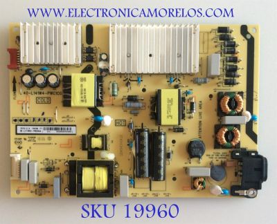 FUENTE DE PODER PARA TV TCL / NUMERO DE PARTE 08-L171WD2-PW200AA / 40-L141W4-PWC1CG / E148158 / PANEL LVU650NDEL / MODELOS 65S425TACA / 65S421TCAA / 65S423TFAA / 65S423LFAA / 65S425LACA / 65S4TEAA