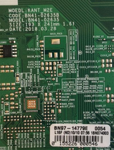 MAIN / SAMSUNG / BN94-13281A / BN41-02635B / BN97-14779E / PANEL CY-NN075FGLV1H / MODELO UN75NU710DFXZA  FA02  - Imagen 3