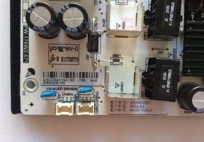 FUENTE DE PODER PARA TV VIZIO 4K HDR UHD SMART TV / NUMERO DE PARTE 60101-02028 / PW.176W2.671 / HV650QUB-N90 / E173873 / PANEL BOEI650WQ1-H / MODELOS D65X-G4 / D65X-G4 LHBFXV - Imagen 2