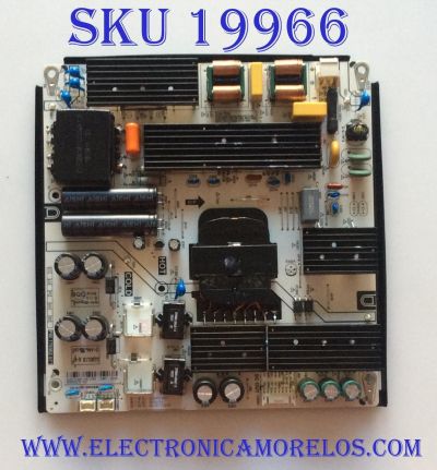 FUENTE DE PODER PARA TV VIZIO 4K HDR UHD SMART TV / NUMERO DE PARTE 60101-02028 / PW.176W2.671 / HV650QUB-N90 / E173873 / PANEL BOEI650WQ1-H / MODELOS D65X-G4 / D65X-G4 LHBFXV