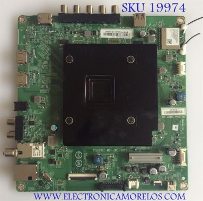 MAIN / VIZIO / 756TXHCB0QK034 / 715G9182-M0D-B00-005T / (Q)XHCB0QK034020X / PANEL TPT430U3 -QVN03.U REV.S0B0J / MODELOS E43-F1 LTMWWTMU / E43-F1 LTTWWTKU