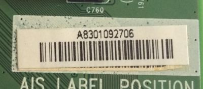 MAIN / VIZIO / 756TXHCB0QK034 / 715G9182-M0D-B00-005T / (Q)XHCB0QK034020X / PANEL TPT430U3 -QVN03.U REV.S0B0J / MODELOS E43-F1 LTMWWTMU / E43-F1 LTTWWTKU - Imagen 3