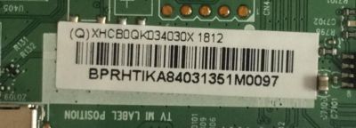 MAIN / VIZIO / 756TXHCB0QK034 / 715G9182-M0D-B00-005T / (Q)XHCB0QK034020X / PANEL TPT430U3 -QVN03.U REV.S0B0J / MODELOS E43-F1 LTMWWTMU / E43-F1 LTTWWTKU - Imagen 2